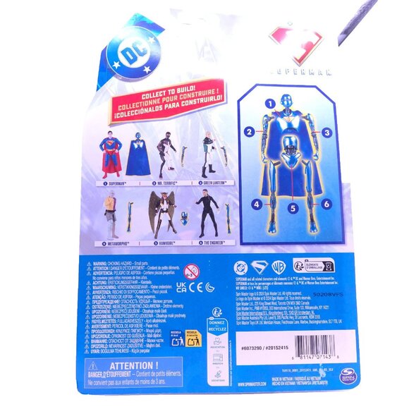 Spin Master DC Comics 2025 Superman Movie SUPERMAN 6" Action Figure - Picture 5 of 9